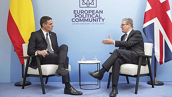 Spain's PM confident of reaching agreement with UK on Gibraltar after Keir Starmer meeting