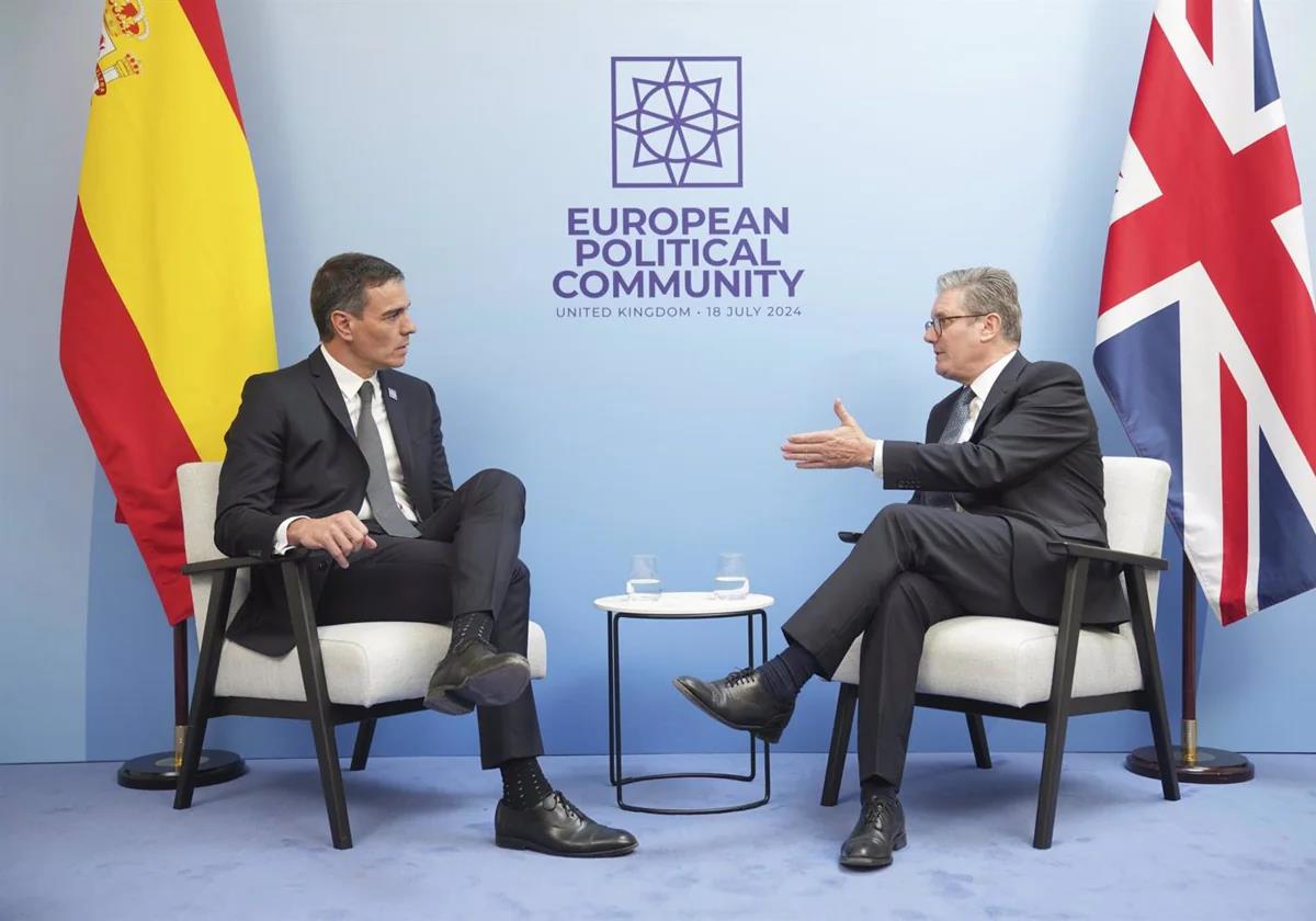 Spain's PM confident of reaching agreement with UK on Gibraltar after Keir Starmer meeting