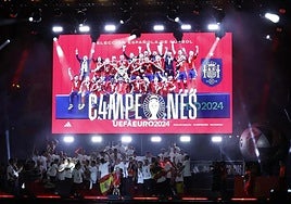 Uefa accuses Rodri and Morata of violating rules of conduct for chanting 'Gibraltar is Spanish'