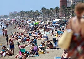 The beaches are the main tourist attraction in the summer on the Costa del Sol.