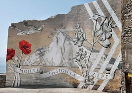 The mural.