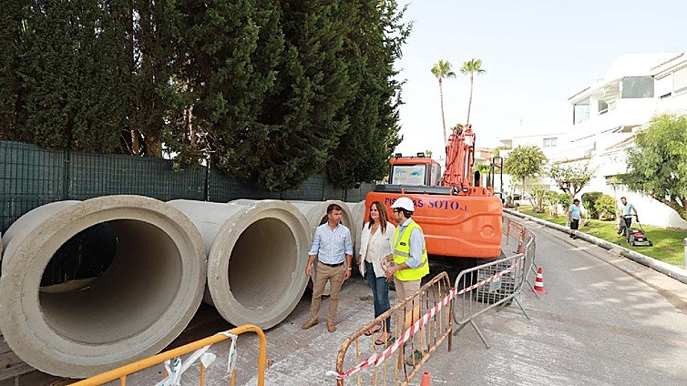 Work to replace drains aims to stop Nueva Andalucía flooding