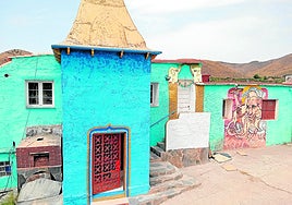 The new Krishna temple in Almeria