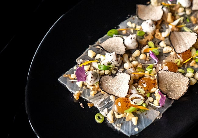 Lemonfish (also known as black salmon, rig, ling or spotted dogfish).