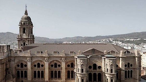 Countdown to the start of construction of new roof for Malaga cathedral