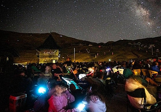 Observation of the Perseids in the Sierra Nevada.