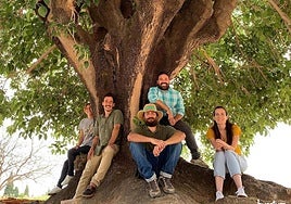 Members of the Vivero el Alamillo project team.
