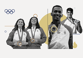 Cristina Bucsa and Sara Sorribes, bronze in tennis doubles; Jordan Díaz, triple jump gold; and Carlos Alcaraz, tennis silver.