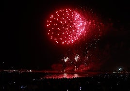 Archive image of last year's fireworks display.