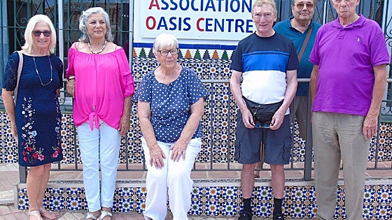 Co-founder's son visits Age Care association's new day centre on the Costa del Sol
