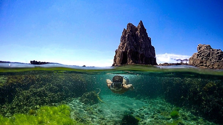 The island on the south coast of Spain where mermaids live