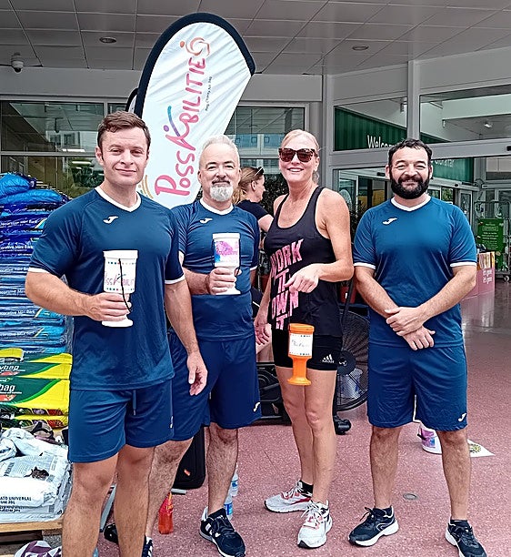 Gibraltar police raise funds for charity with assault bike challenge