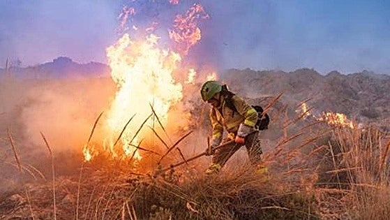 Junta's specialist wildfire brigade issues stern reminder about fireworks in Andalucía