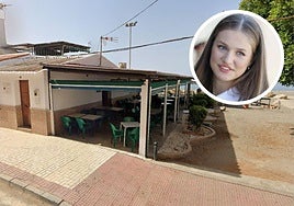 Image of the establishment where the heiress to the Spanish throne had lunch.