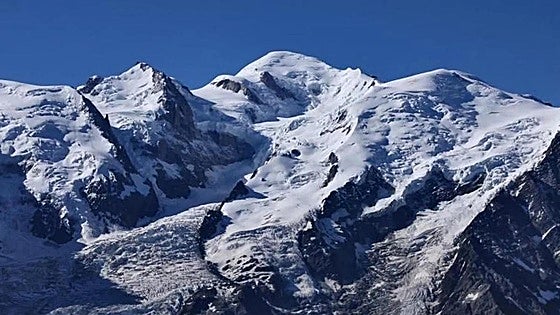 Two Spanish mountaineers plunge to their deaths from highest mountain in the Alps after rope snaps