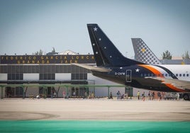 Federico García Lorca airport terminal in Granada.