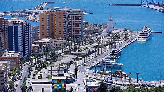 With prices rising, what's the monthly cost of a room in a flat share in Malaga?