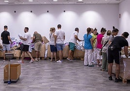 The store has briefly opened in the Rosaleda shopping centre in Malaga city.