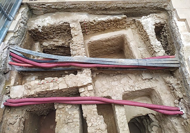 Image of the survey with the structures found.