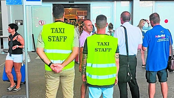 Legal taxi drivers unite to fight unlicensed 'pirates' picking up passengers at Malaga Airport