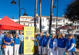 File photograph of diabetes support group in Mijas.