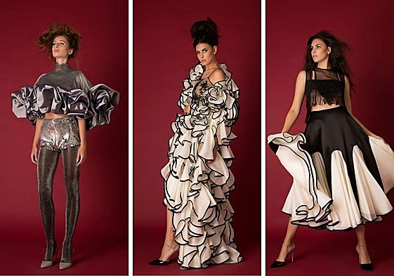 Three of the designs from the new 2025 collection.