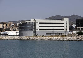 The new building of the Malaga Oceanographic Centre on the Muelle de San Andrés