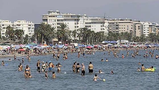 Very warm Caribbean-like sea temperatures recorded off the Malaga coastline