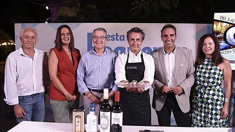 Michelin-starred restaurant chef opens fish festival in home town on the Costa del Sol