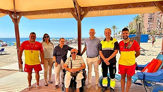 More than 3,000 bathers have used one of the beach areas for those with limited mobility in Fuengirola so far this year