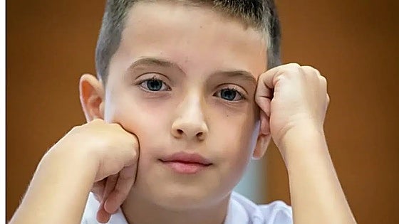 The nine-year-old Costa del Sol prodigy who aspires to be a professional chess player