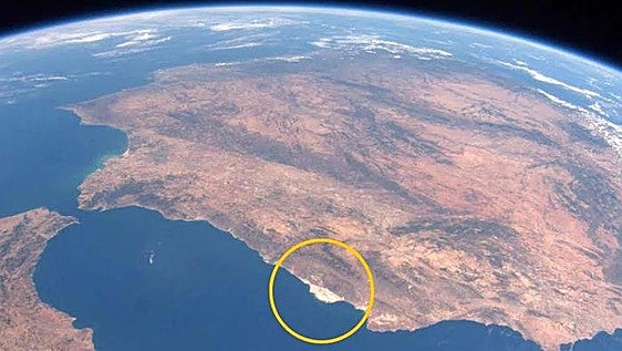 Neither the Great Wall of China nor the pyramids of Egypt: the most visible man-made construction seen from space is in the south of Spain