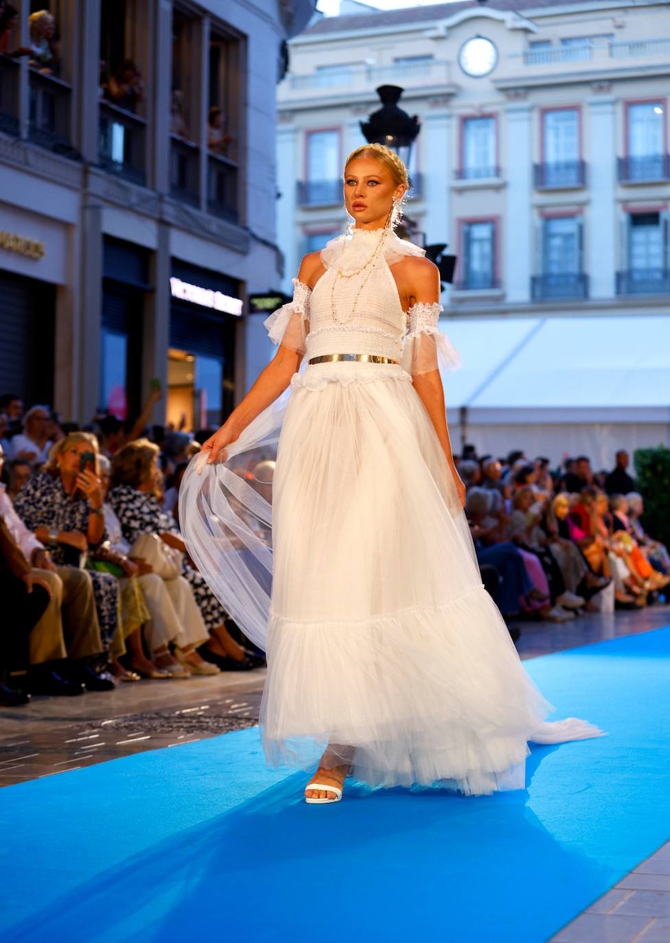 Europe's longest fashion catwalk show, in pictures