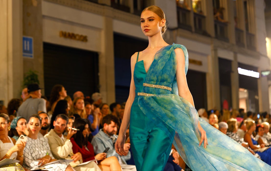 Europe's longest fashion catwalk show, in pictures