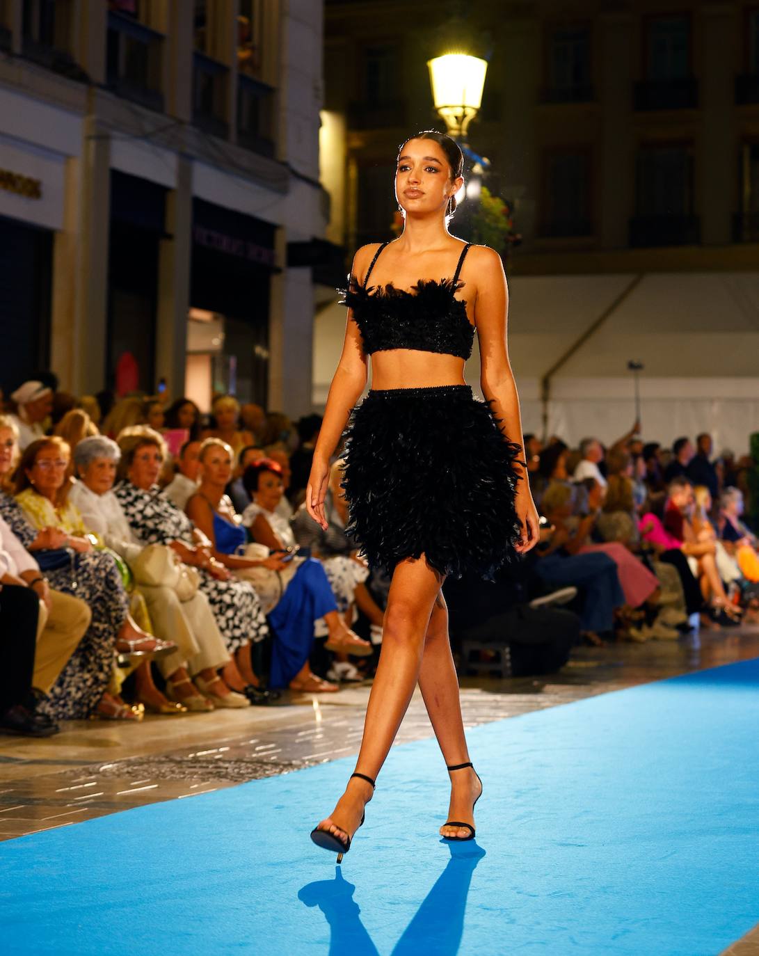 Europe's longest fashion catwalk show, in pictures