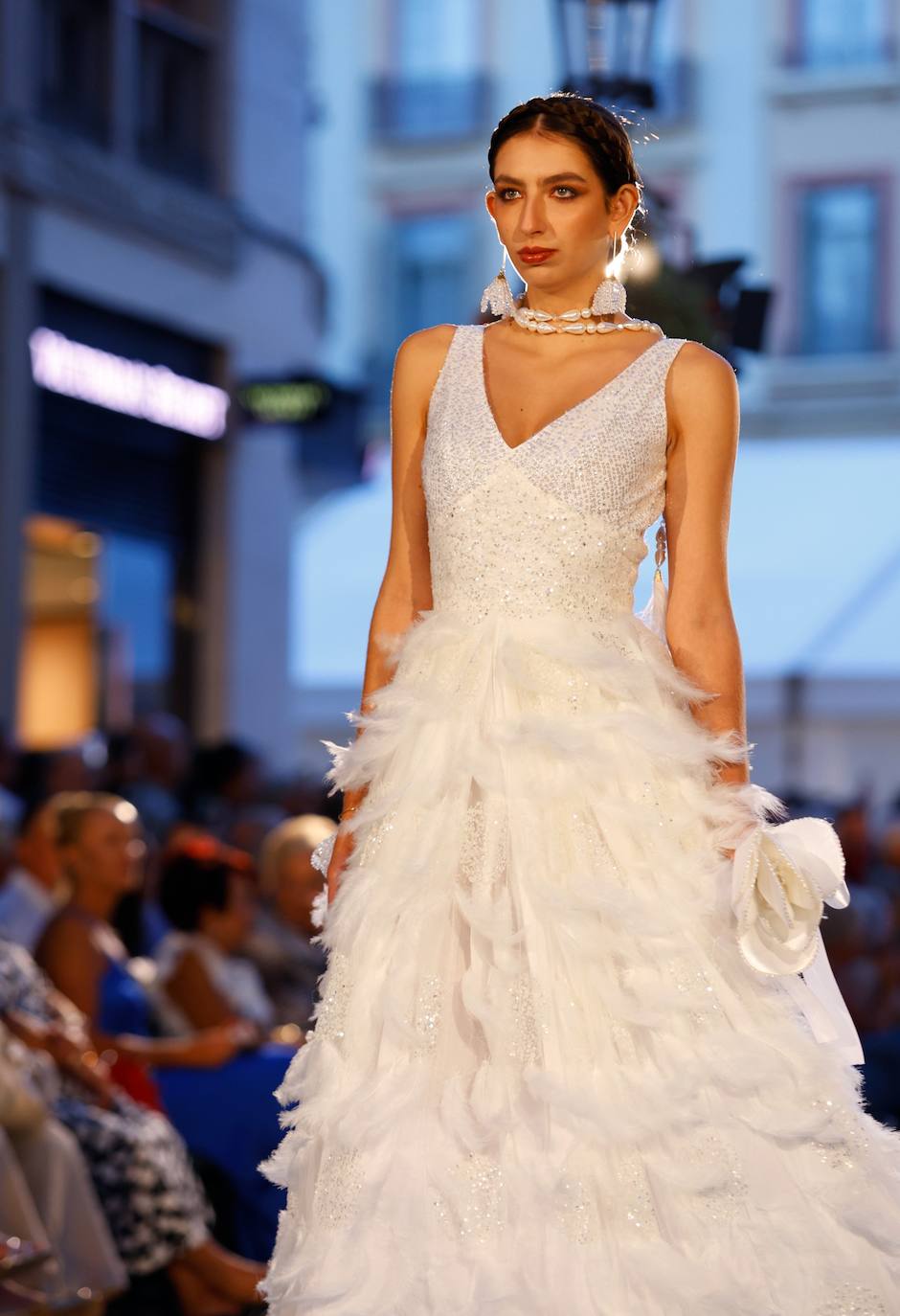 Europe's longest fashion catwalk show, in pictures