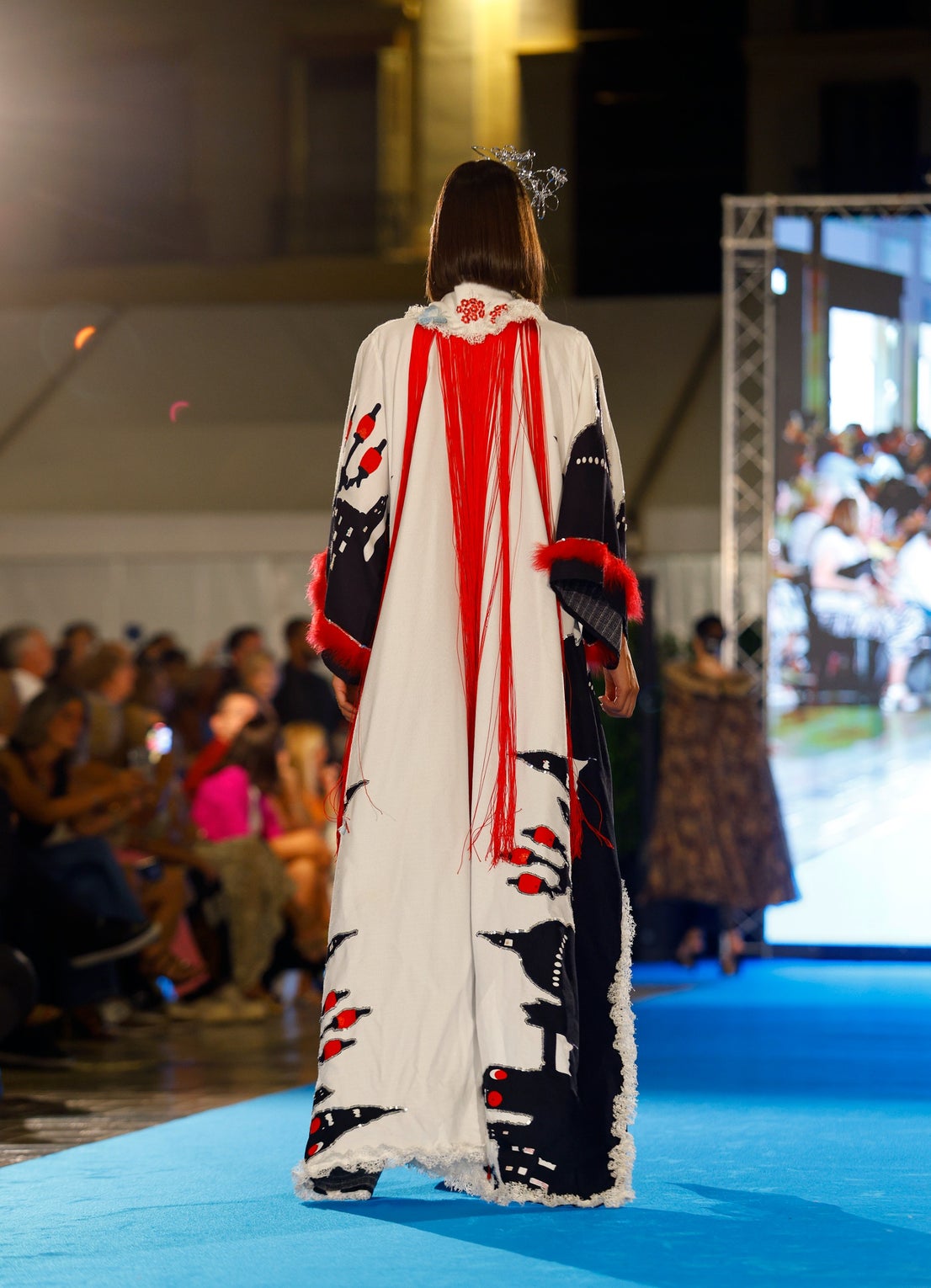 Europe's longest fashion catwalk show, in pictures