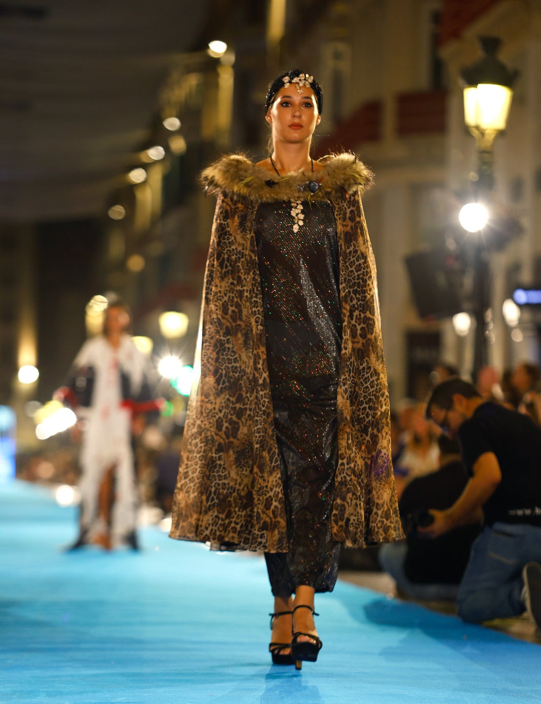 Europe's longest fashion catwalk show, in pictures