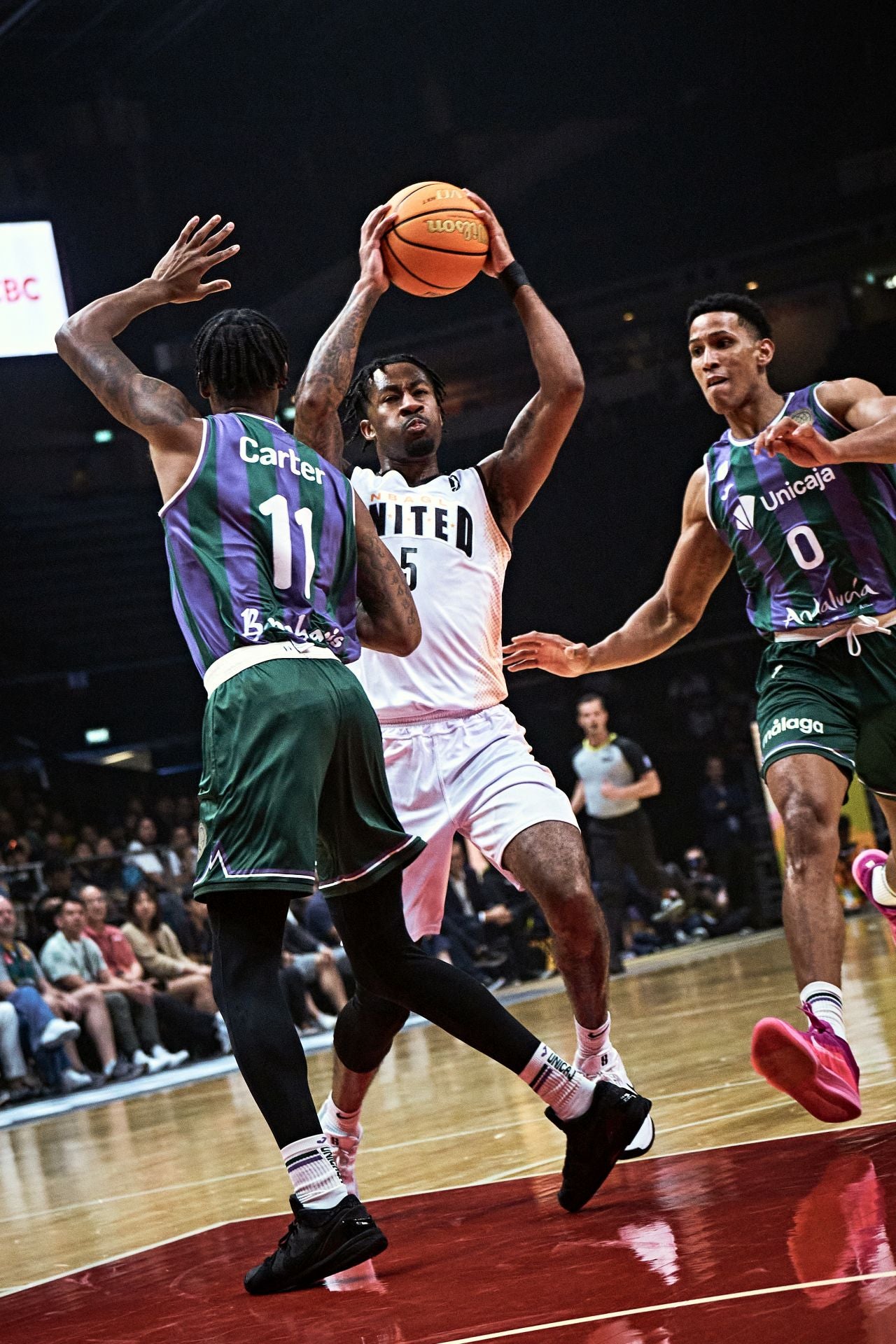 The best photos from Malaga-based Unicaja basketball team's victory at Intercontinental Cup final in Singapore