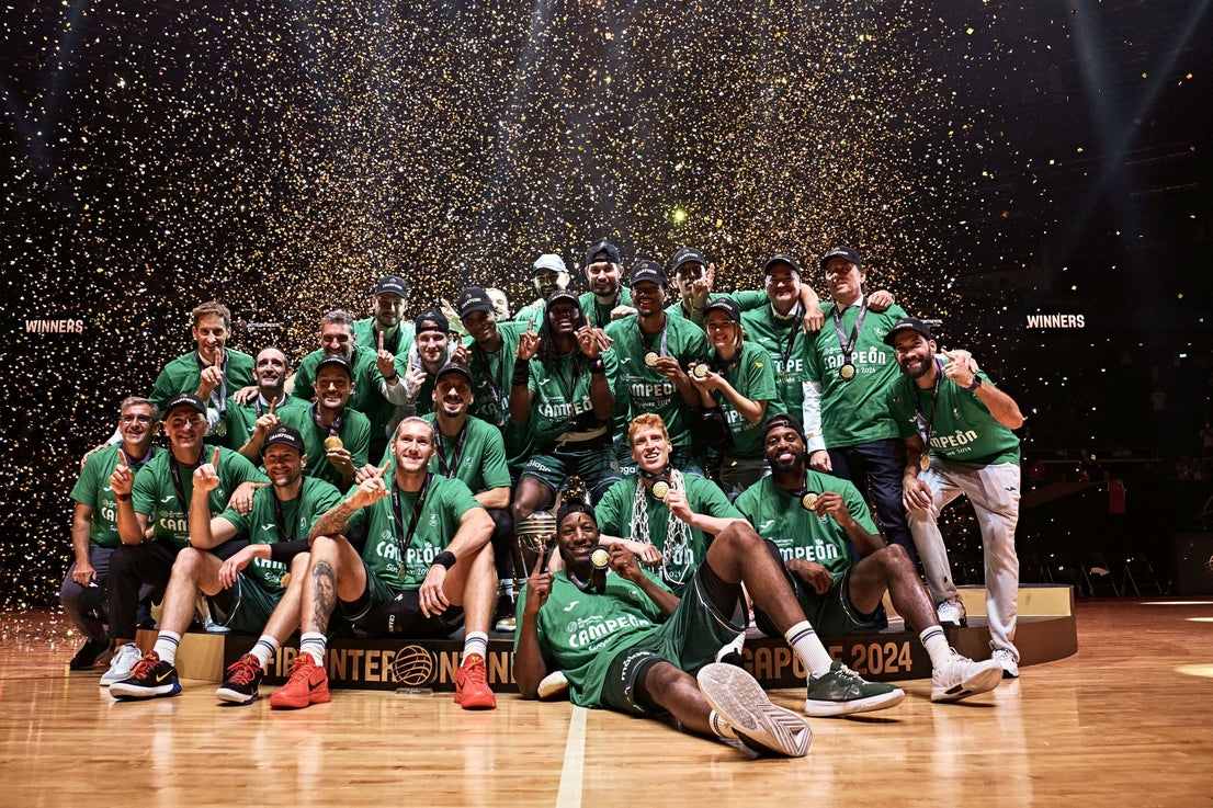 The best photos from Malaga-based Unicaja basketball team's victory at Intercontinental Cup final in Singapore