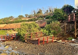 The state of the Senda Litoral.