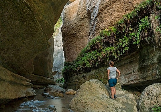 One of the sections of the route.