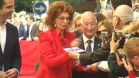 Sophia Loren, a career that began in Spain
