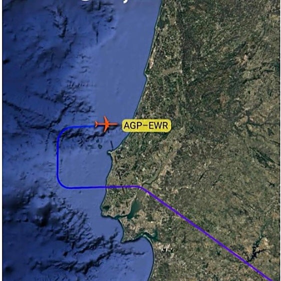 Flight from Malaga to New York diverts to Portugal due to 'technical issue'