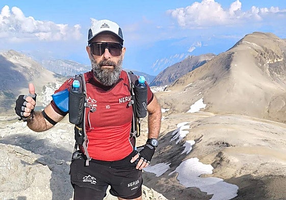 During the race he conquered over 50 peaks, ranging in height between 2,000 and 3,000 metres.