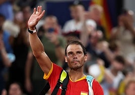 Nadal, following his elimination from the Olympic Games.
