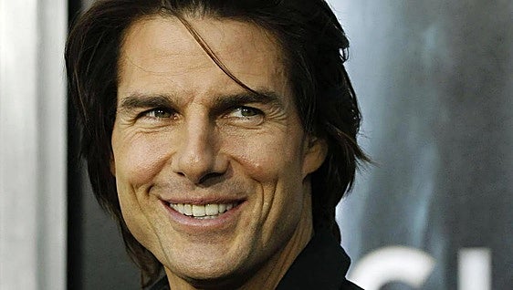 Tom Cruise makes flying visit to a Spanish village with a population of just 14