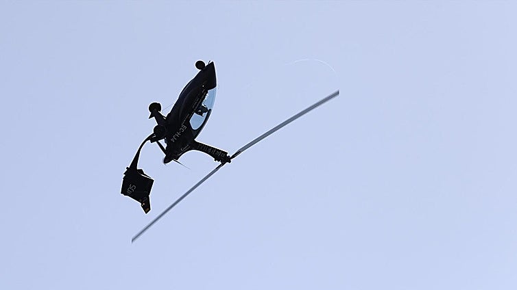 A flying machine made in Andalucía