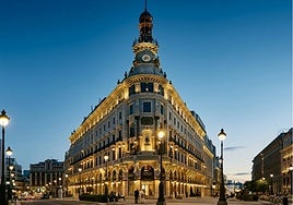 The Four Seasons hotel in Madrid.