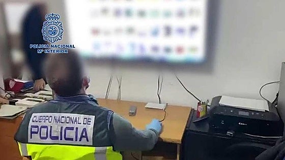 English teacher amongst 12 people arrested by police in Spain for producing and sharing child pornography